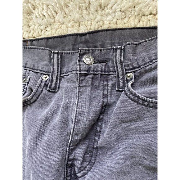 Levi Strauss Men's Gray Jeans 514 Sz 31x30 White Tab Denim Vintage - Picture 2 of 7